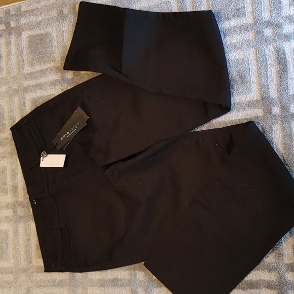 🌠3/$20🌠 NWT 2016 Parasuco Black US 12 Mid-Rise Straight Leg Pull-On Pant - Picture 4 of 7